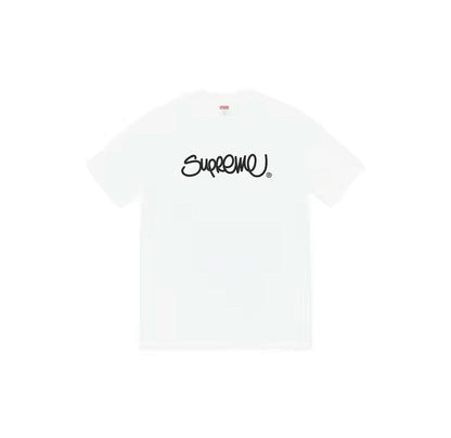 款号792#p40💰 Supreme SS22 Week 19 HandstyleTee线条草写字母涂鸦 宽松版型 采用260克精梳棉双纱 从面料到辅料全部三标齐全跟足ZP 进口松井公司浆料印花绝不 - view 8