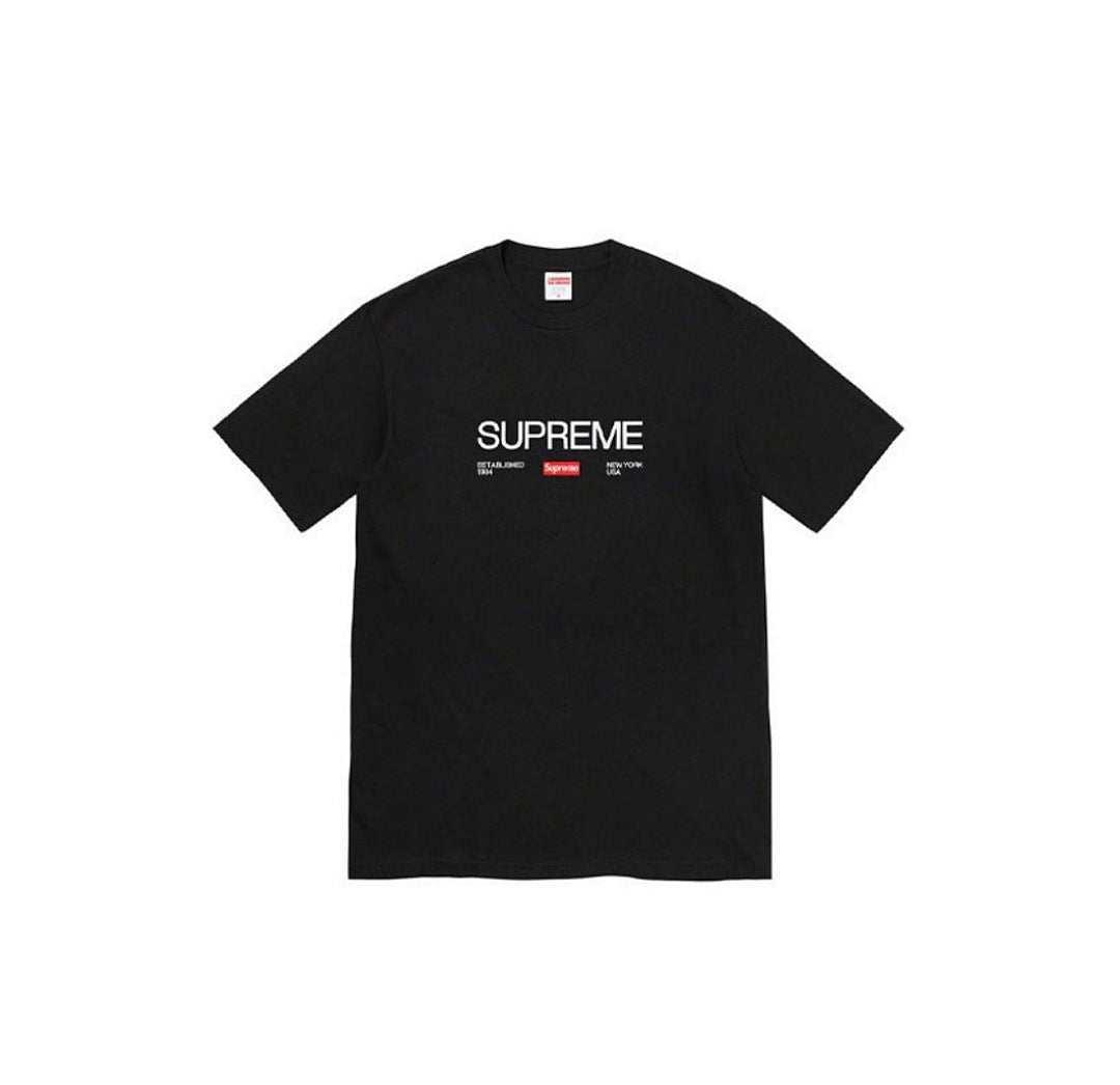 款号793#p40💰 Supreme 21FW Est 1994 Tee 字母 Box Logo 圆领短袖T恤 颜色：黑色 白色 码数：S M ＬXL 260克重磅 - view 8