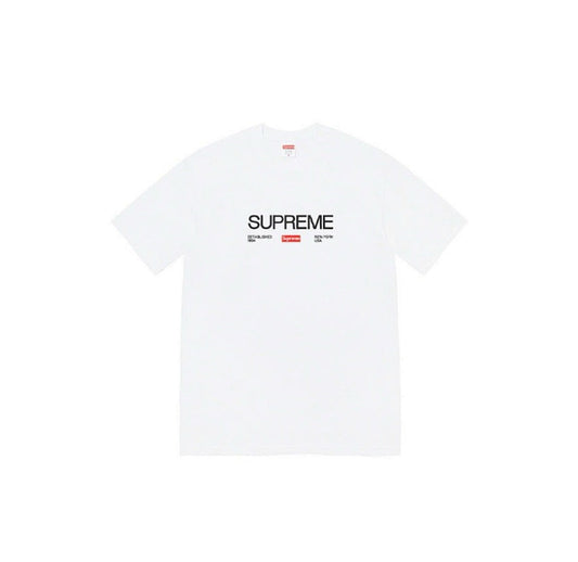 款号793#p40💰 Supreme 21FW Est 1994 Tee 字母 Box Logo 圆领短袖T恤 颜色：黑色 白色 码数：S M ＬXL 260克重磅 - view 9