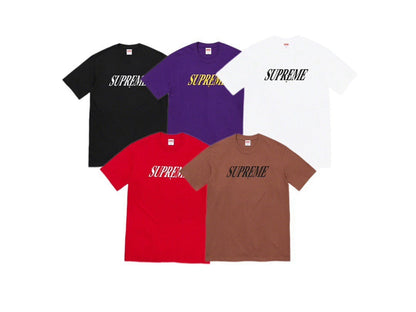 款号795#p40💰 Supreme FW22 Week 1 Slap Shot Tee字母Logo印花圆领短袖T恤 男女同款 宽松版型 采用260克精梳棉双纱 从面料到辅料全部三标齐全跟足ZP - view 6