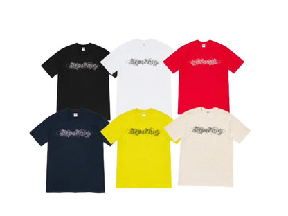 款号798#p40💰 Supreme Week0 Smoke Tee 烟雾Logo烟圈字母休闲短袖T恤 男女同款 宽松版型 采用260克精梳棉双纱 从面料到辅料全部三标齐全跟足ZP 进口松井公司浆 - view 1