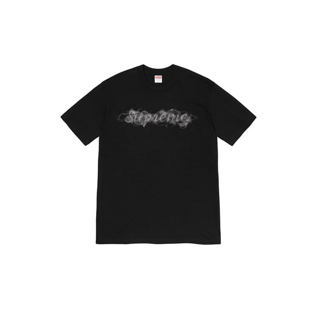 款号798#p40💰 Supreme Week0 Smoke Tee 烟雾Logo烟圈字母休闲短袖T恤 男女同款 宽松版型 采用260克精梳棉双纱 从面料到辅料全部三标齐全跟足ZP 进口松井公司浆 - view 2