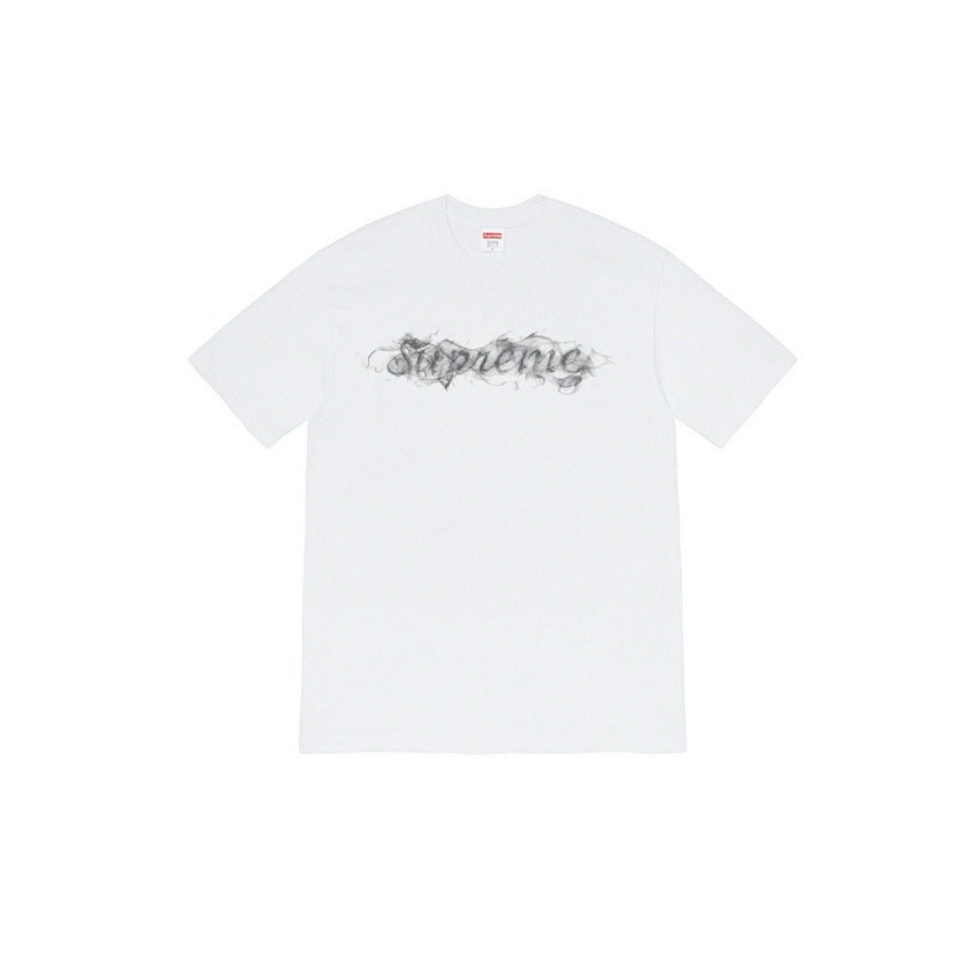 款号798#p40💰 Supreme Week0 Smoke Tee 烟雾Logo烟圈字母休闲短袖T恤 男女同款 宽松版型 采用260克精梳棉双纱 从面料到辅料全部三标齐全跟足ZP 进口松井公司浆 - view 3