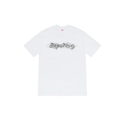 款号798#p40💰 Supreme Week0 Smoke Tee 烟雾Logo烟圈字母休闲短袖T恤 男女同款 宽松版型 采用260克精梳棉双纱 从面料到辅料全部三标齐全跟足ZP 进口松井公司浆 - view 3