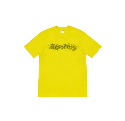 款号798#p40💰 Supreme Week0 Smoke Tee 烟雾Logo烟圈字母休闲短袖T恤 男女同款 宽松版型 采用260克精梳棉双纱 从面料到辅料全部三标齐全跟足ZP 进口松井公司浆 - view 4