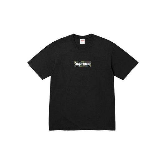 款号803 Supreme FW23 秋冬系列WEEK17 BOX LOGO TEE胸前徽标纯色短袖T恤 男女同款 宽松版型 采用260克精梳棉双纱 从面料到辅料全部三标齐全跟足ZP 进口松井公司浆 - view 2