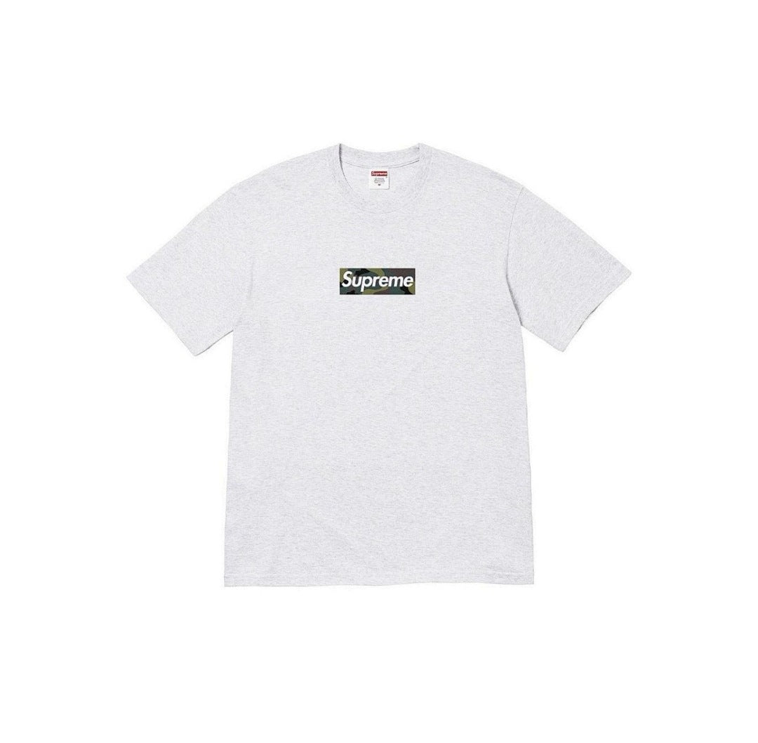 款号803 Supreme FW23 秋冬系列WEEK17 BOX LOGO TEE胸前徽标纯色短袖T恤 男女同款 宽松版型 采用260克精梳棉双纱 从面料到辅料全部三标齐全跟足ZP 进口松井公司浆 - view 5