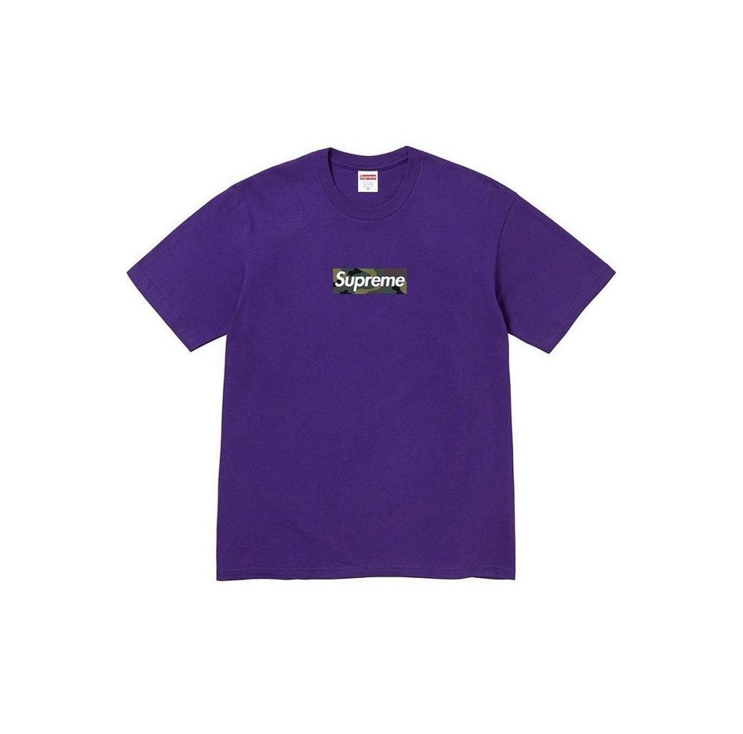 款号803 Supreme FW23 秋冬系列WEEK17 BOX LOGO TEE胸前徽标纯色短袖T恤 男女同款 宽松版型 采用260克精梳棉双纱 从面料到辅料全部三标齐全跟足ZP 进口松井公司浆 - view 7