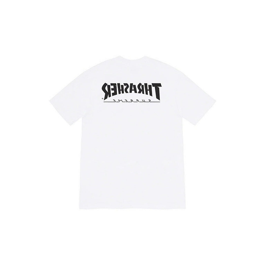 款号M116#p40💰 Supreme Week 5 x Thrasher 联名款 Game Tee 休闲圆领印花游戏短袖T恤 男女同款 宽松版型 采用260克精梳棉双纱 从面料到辅料全部三标齐全 - view 3