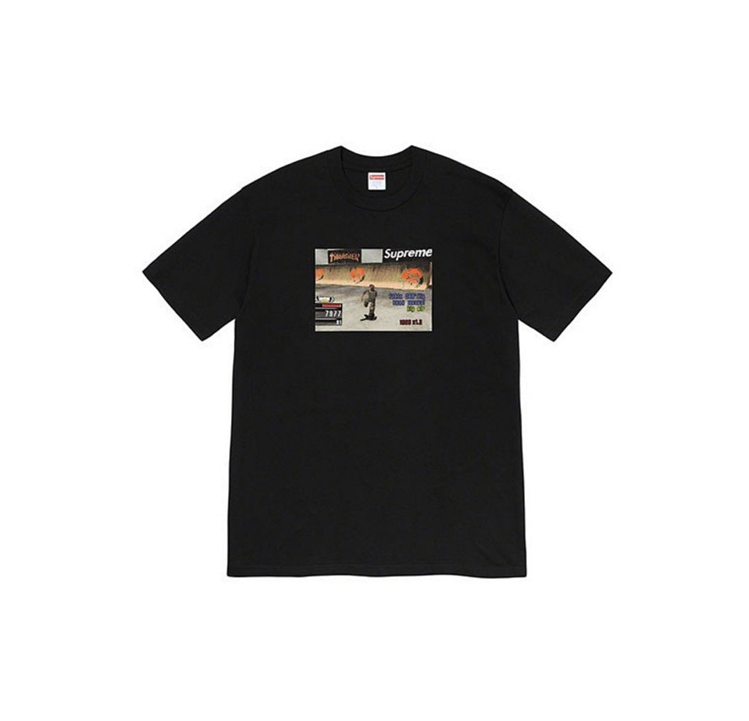 款号M116#p40💰 Supreme Week 5 x Thrasher 联名款 Game Tee 休闲圆领印花游戏短袖T恤 男女同款 宽松版型 采用260克精梳棉双纱 从面料到辅料全部三标齐全 - view 6