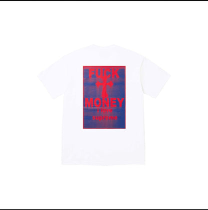 款号M115#p40💰 Supreme FW24 WEEK1 Money Tee 背面字母十字架印花棉质短袖T恤 男女同款 宽松版型 采用260克精梳棉双纱 从面料到辅料全部三标齐全跟足ZP 进口 - view 5