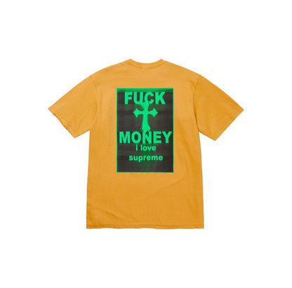款号M115#p40💰 Supreme FW24 WEEK1 Money Tee 背面字母十字架印花棉质短袖T恤 男女同款 宽松版型 采用260克精梳棉双纱 从面料到辅料全部三标齐全跟足ZP 进口 - view 6