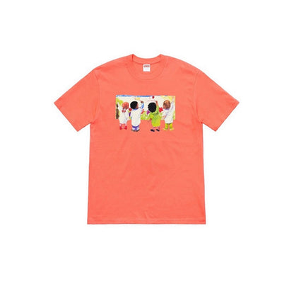 款号M121#p40💰 Supreme SS19 Kids Tee Back 儿童涂鸦圆领短袖T恤 男女同款 黑色 宽松版型 采用260克精梳棉双纱 从面料到辅料全部三标齐全跟足ZP 进口松井 - view 2