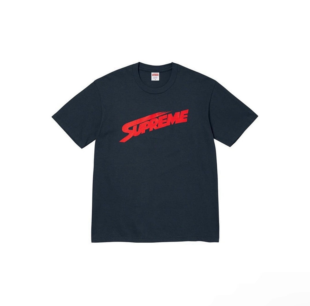 款号M123#p40💰 Supreme FW23 WEEK7 MONT BLANC TEE 字母印花休闲圆领短袖T恤 男女同款 宽松版型 采用260克精梳棉双纱 从面料到辅料全部三标齐全跟足ZP - view 1