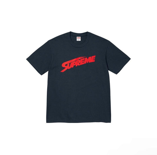 款号M123#p40💰 Supreme FW23 WEEK7 MONT BLANC TEE 字母印花休闲圆领短袖T恤 男女同款 宽松版型 采用260克精梳棉双纱 从面料到辅料全部三标齐全跟足ZP - view 1