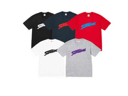 款号M123#p40💰 Supreme FW23 WEEK7 MONT BLANC TEE 字母印花休闲圆领短袖T恤 男女同款 宽松版型 采用260克精梳棉双纱 从面料到辅料全部三标齐全跟足ZP - view 4