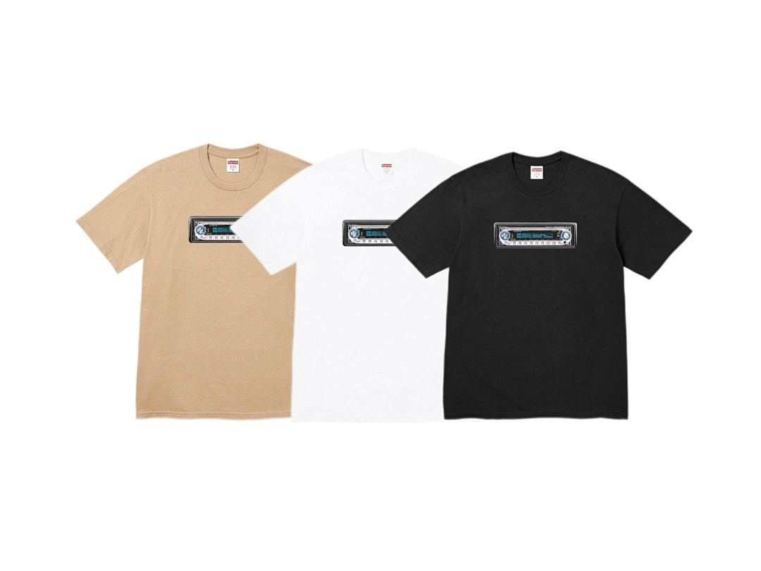 款号M126#p40💰 Supreme SS25 WEEK1 Receiver Tee 胸前徽标图案圆领短袖T恤 男女同款 宽松版型 采用260克精梳棉双纱 从面料到辅料全部三标齐全跟足ZP 进口松 - view 4