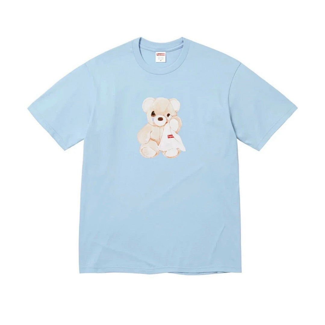 款号M138#p40💰 Supreme 25SS week18Bear Tee 哭泣小熊 短袖T恤 宽松版型 采用260克精梳棉双纱 从面料到辅料全部三标齐全跟足ZP 进口松井公司浆料印花绝不开裂 - view 2