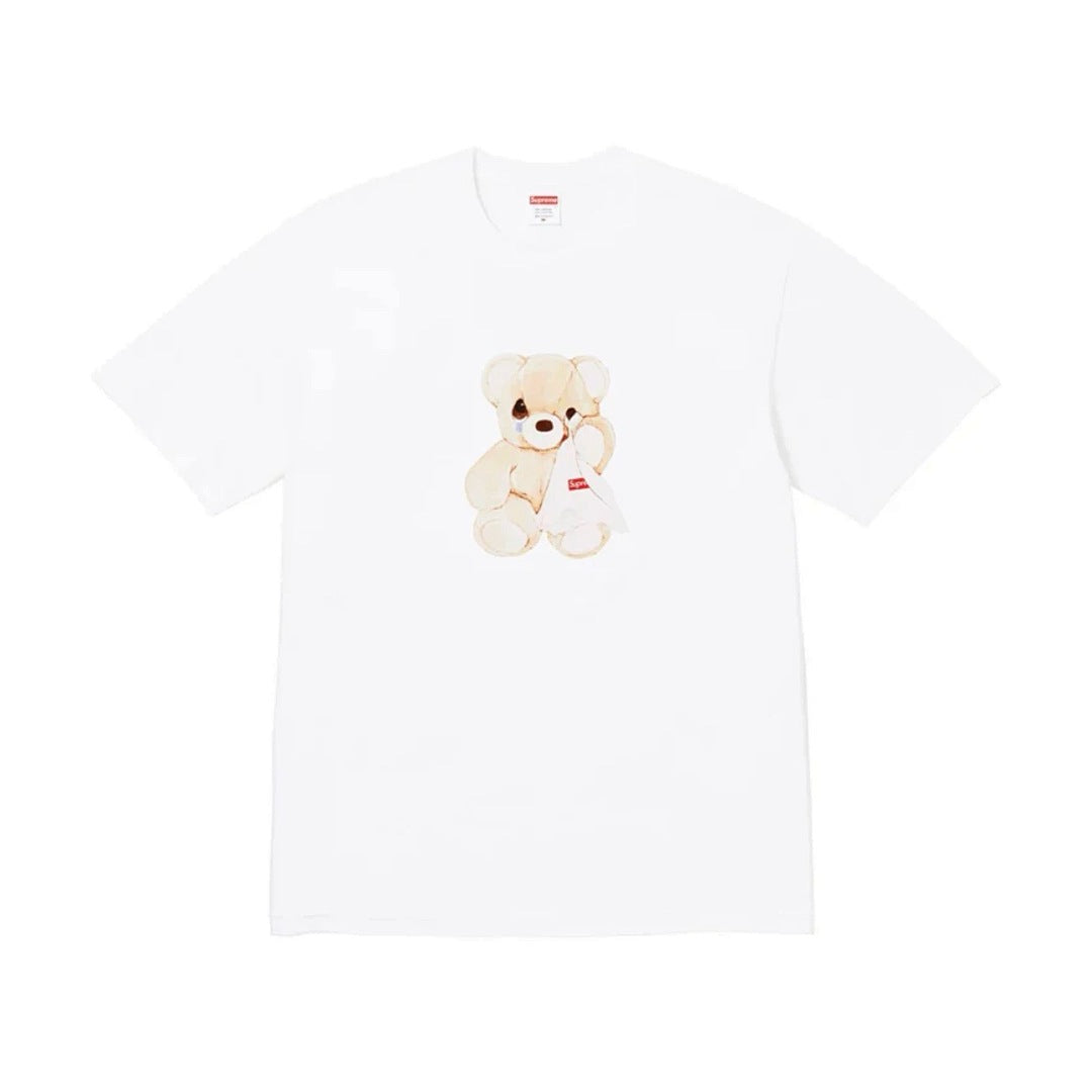 款号M138#p40💰 Supreme 25SS week18Bear Tee 哭泣小熊 短袖T恤 宽松版型 采用260克精梳棉双纱 从面料到辅料全部三标齐全跟足ZP 进口松井公司浆料印花绝不开裂 - view 4