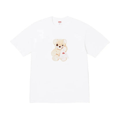款号M138#p40💰 Supreme 25SS week18Bear Tee 哭泣小熊 短袖T恤 宽松版型 采用260克精梳棉双纱 从面料到辅料全部三标齐全跟足ZP 进口松井公司浆料印花绝不开裂 - view 4
