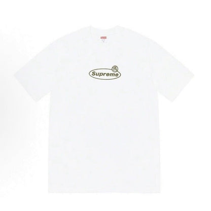 款号M140P40💰 Sup 22FW Warning Tee警告警示禁止标语Logo短袖新款情侣T恤宽松 宽松版型 采用260克精梳棉双纱 从面料到辅料全部三标齐全跟足ZP 进口松井公司浆料印花 - view 4