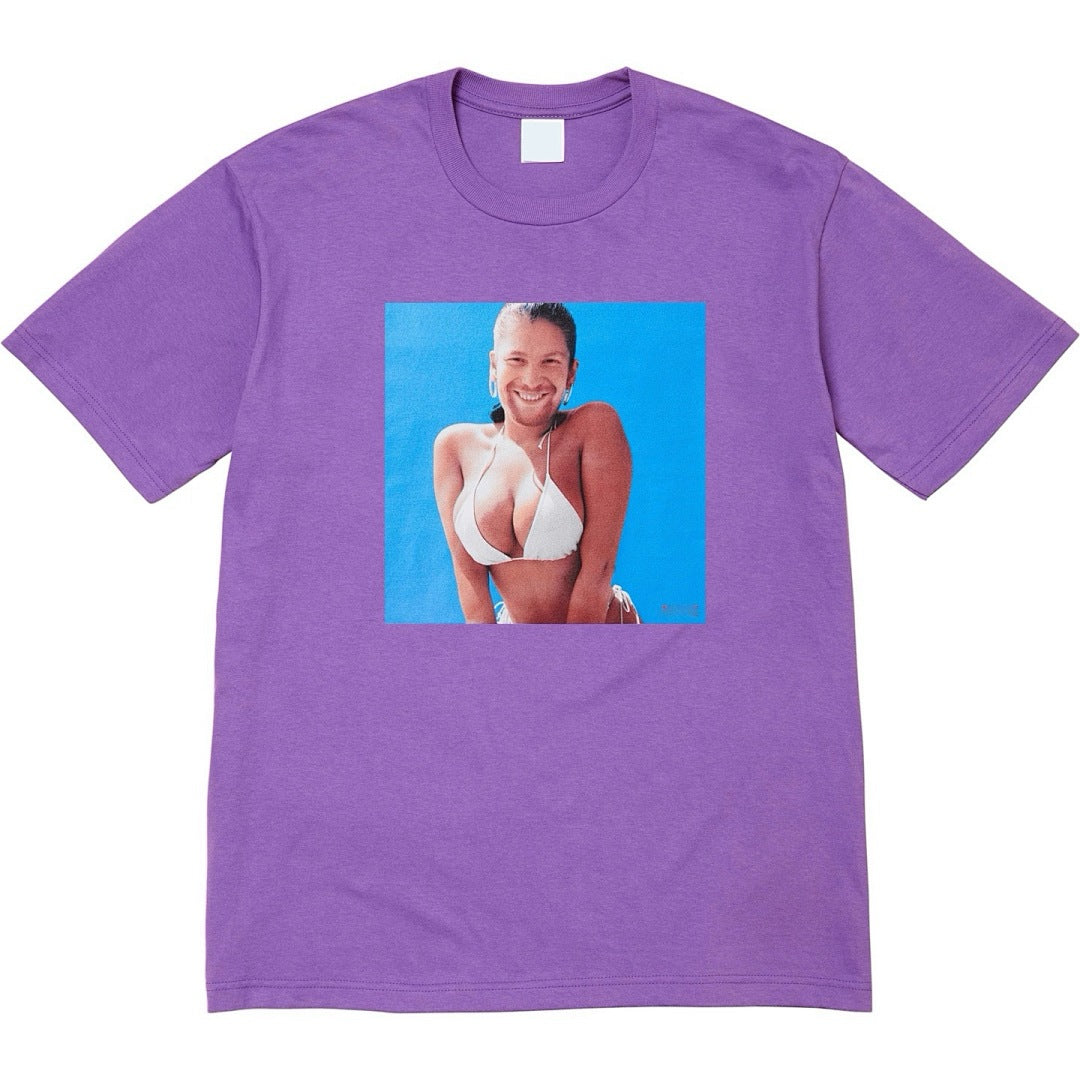 款号M148P40💰 Supreme 25SS Aphex Twin Tee 歌手人物比基尼专辑 短袖 宽松版型 采用260克精梳棉双纱 从面料到辅料全部三标齐全跟足ZP 进口松井公司浆料印花绝不 - view 5