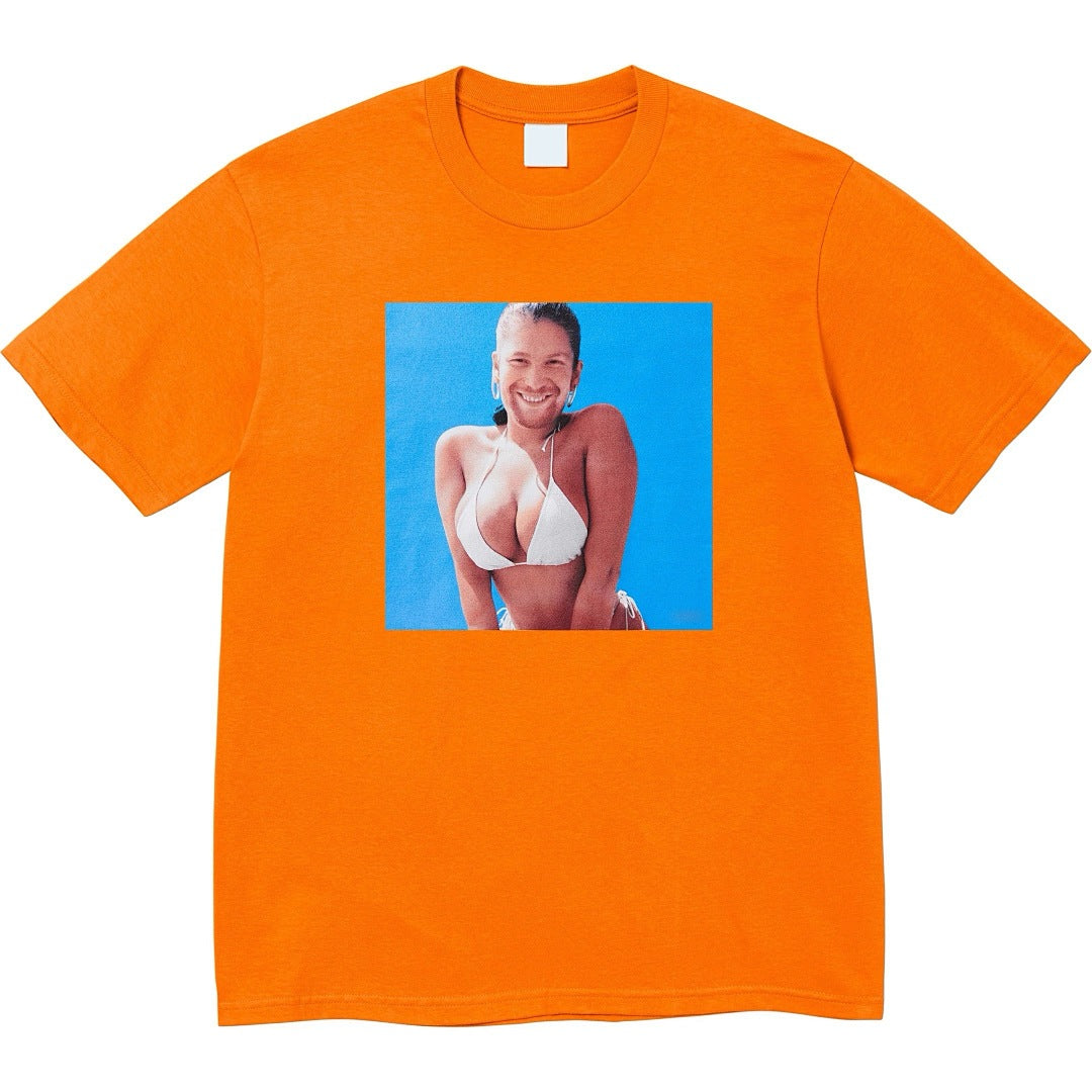 款号M148P40💰 Supreme 25SS Aphex Twin Tee 歌手人物比基尼专辑 短袖 宽松版型 采用260克精梳棉双纱 从面料到辅料全部三标齐全跟足ZP 进口松井公司浆料印花绝不 - view 6