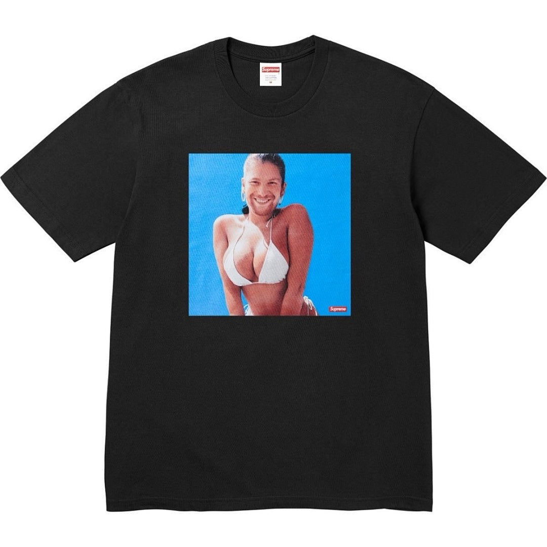 款号M148P40💰 Supreme 25SS Aphex Twin Tee 歌手人物比基尼专辑 短袖 宽松版型 采用260克精梳棉双纱 从面料到辅料全部三标齐全跟足ZP 进口松井公司浆料印花绝不 - view 8