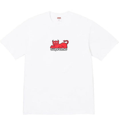 款号M150#P40 24SS TOY MACHINE DEVIL CAT TEE 新款小恶魔猫咪短袖T恤夏季上衣 宽松版型 采用260克精梳棉双纱 从面料到辅料全部三标齐全跟足ZP 进口松井公司浆 - view 6