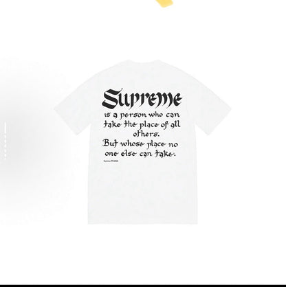 款号M157#p40💰 Supreme SS22 Week 8 Person Tee 狮子头梵文卡通字母印花圆领短袖美式潮流T恤 男女同款 宽松版型 采用260克精梳棉双纱 从面料到辅料全部三标 - view 1