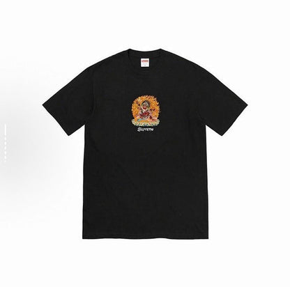 款号M157#p40💰 Supreme SS22 Week 8 Person Tee 狮子头梵文卡通字母印花圆领短袖美式潮流T恤 男女同款 宽松版型 采用260克精梳棉双纱 从面料到辅料全部三标 - view 6