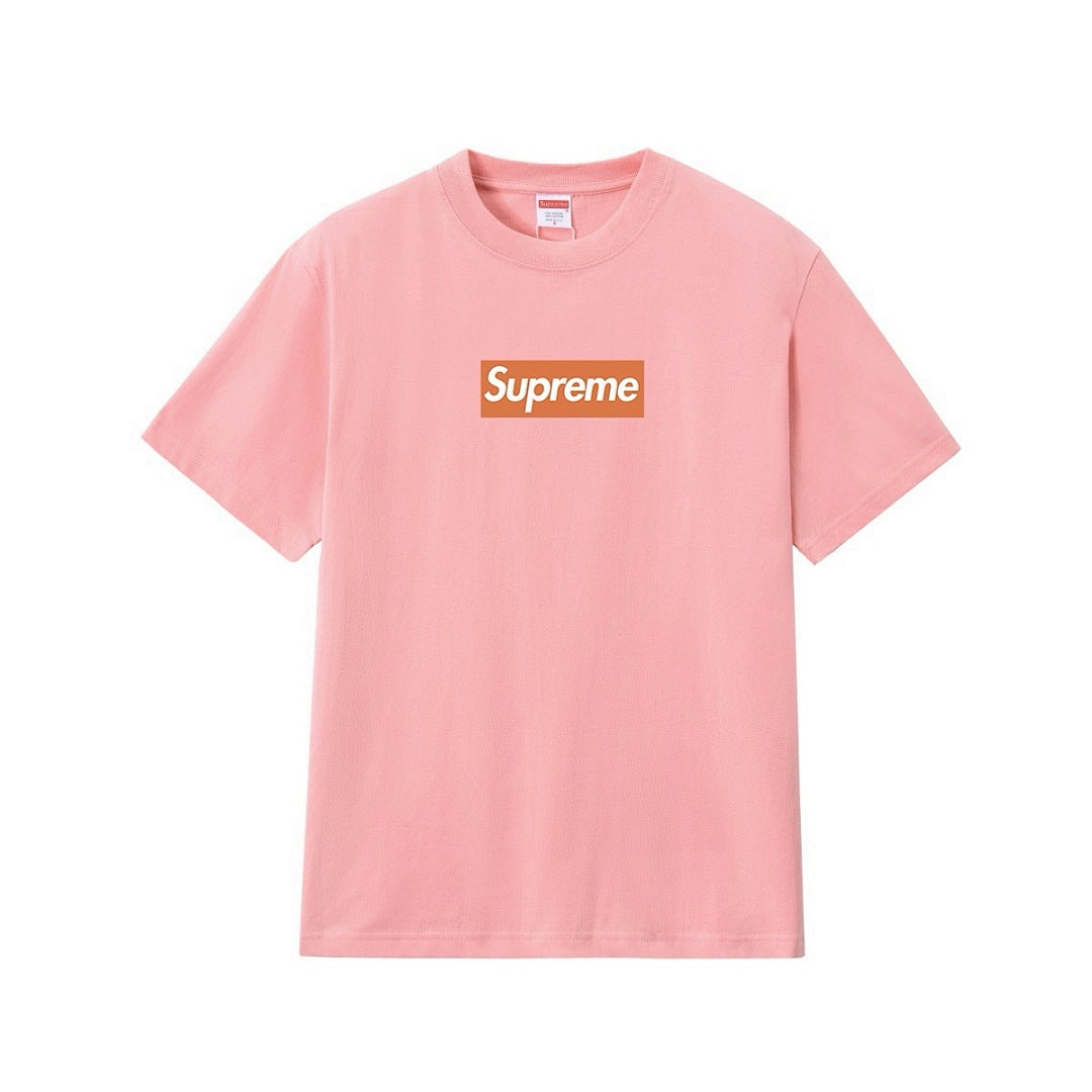 款号M164#P40💰 Sup 19FW SF BOX LOGO TEE旧金山联名经典印花短袖纯棉T恤男女款 宽松版型 采用260克精梳棉双纱 从面料到辅料全部三标齐全跟足ZP 进口松井公司浆料印 - view 4