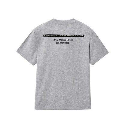 款号M164#P40💰 Sup 19FW SF BOX LOGO TEE旧金山联名经典印花短袖纯棉T恤男女款 宽松版型 采用260克精梳棉双纱 从面料到辅料全部三标齐全跟足ZP 进口松井公司浆料印 - view 8