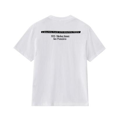 款号M164#P40💰 Sup 19FW SF BOX LOGO TEE旧金山联名经典印花短袖纯棉T恤男女款 宽松版型 采用260克精梳棉双纱 从面料到辅料全部三标齐全跟足ZP 进口松井公司浆料印 - view 11