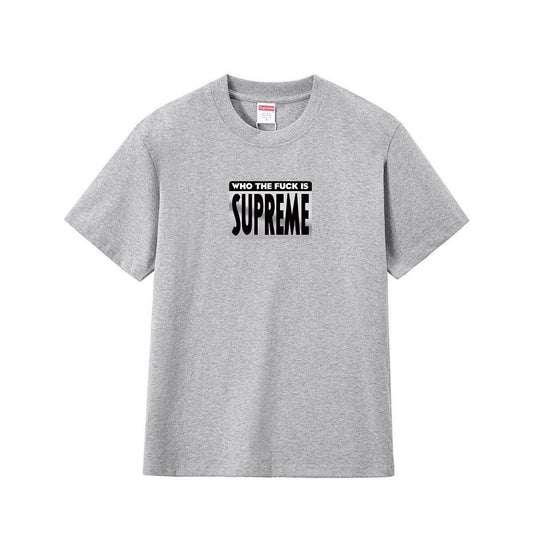 款号M167#p40💰 Supreme 19SS Who The Fuck Tee 脏话 大BOX LOGO 短袖 T恤 宽松版型 采用260克精梳棉双纱 从面料到辅料全部三标齐全跟足ZP 进口松 - view 2