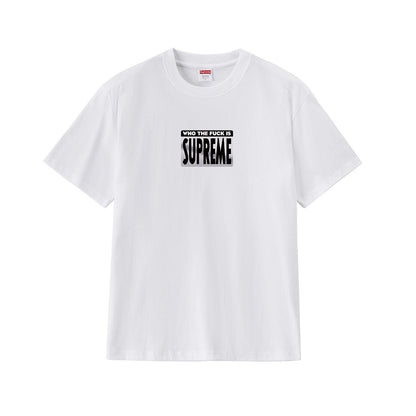 款号M167#p40💰 Supreme 19SS Who The Fuck Tee 脏话 大BOX LOGO 短袖 T恤 宽松版型 采用260克精梳棉双纱 从面料到辅料全部三标齐全跟足ZP 进口松 - view 4