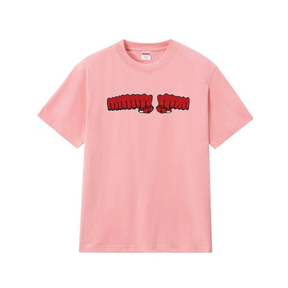 款号M168P40💰 Supreme x toy machine 联名款 SS24 Week4 FIST TEE 胸前拳头印花图案短袖美式潮流T恤 男女同款 宽松版型 采用260克精梳棉双纱 从面 - view 5