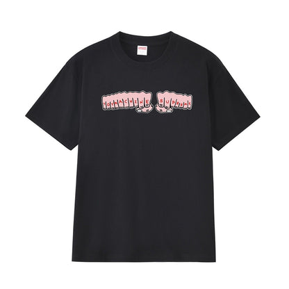 款号M168P40💰 Supreme x toy machine 联名款 SS24 Week4 FIST TEE 胸前拳头印花图案短袖美式潮流T恤 男女同款 宽松版型 采用260克精梳棉双纱 从面 - view 7