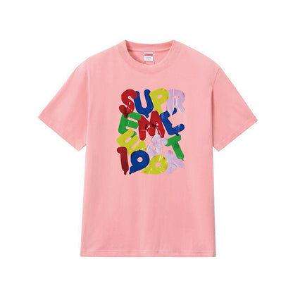 款号M184P40💰 Sup高版本Week 1 Balloons Tee 气球样式Logo圆领短袖T恤 宽松版型 采用260克精梳棉双纱 从面料到辅料全部三标齐全跟足ZP 进口松井公司浆料印花绝不开 - view 7