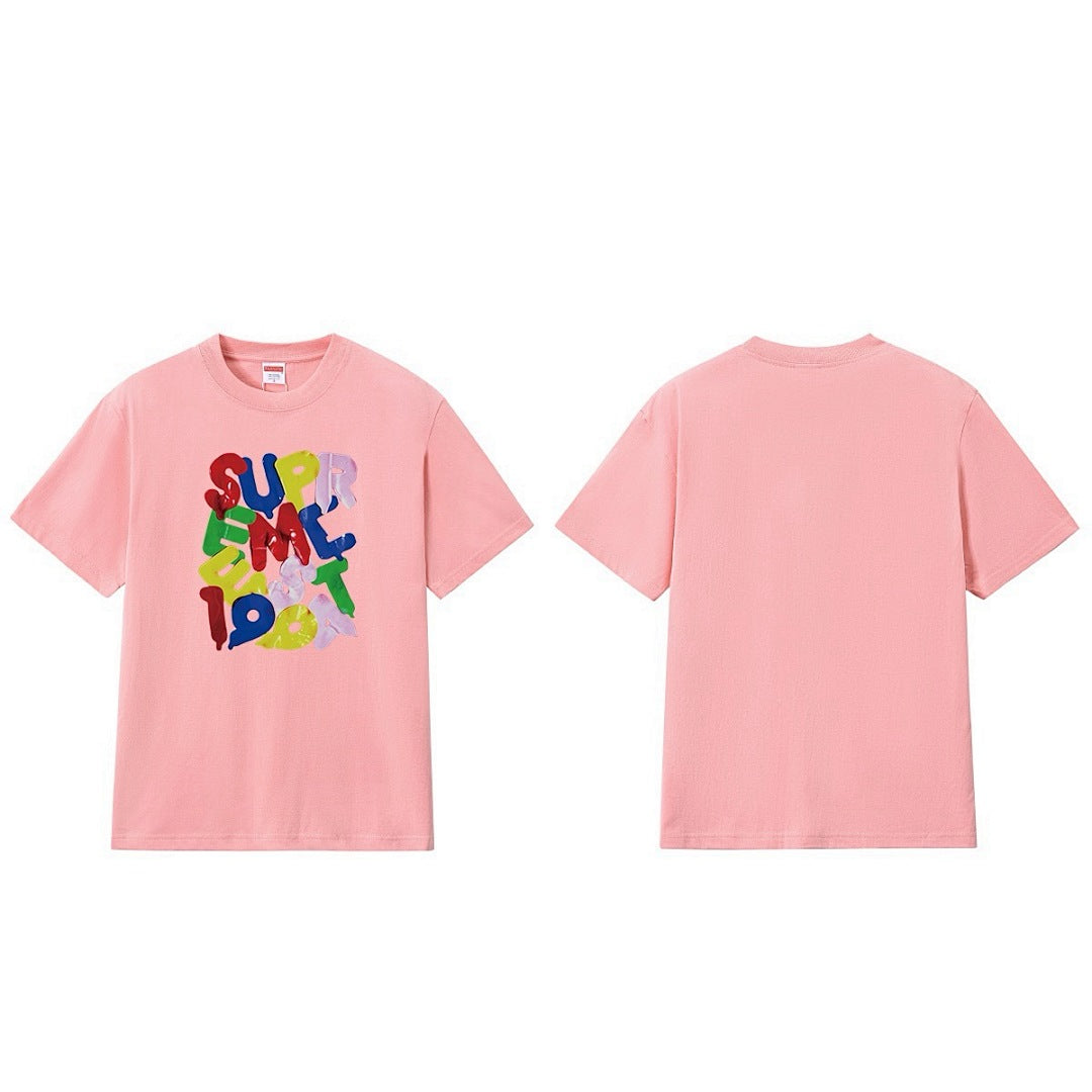 款号M184P40💰 Sup高版本Week 1 Balloons Tee 气球样式Logo圆领短袖T恤 宽松版型 采用260克精梳棉双纱 从面料到辅料全部三标齐全跟足ZP 进口松井公司浆料印花绝不开 - view 8