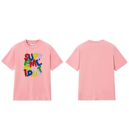 款号M184P40💰 Sup高版本Week 1 Balloons Tee 气球样式Logo圆领短袖T恤 宽松版型 采用260克精梳棉双纱 从面料到辅料全部三标齐全跟足ZP 进口松井公司浆料印花绝不开 - view 8