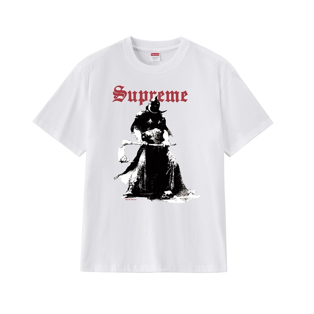 款号M188P40💰 美式Sup 联名款 FW24 Tee 怪兽印花图案圆领短袖T恤 宽松版型 采用260克精梳棉双纱 从面料到辅料全部三标齐全跟足ZP 进口松井公司浆料印花绝不开裂 整件做法 - view 4