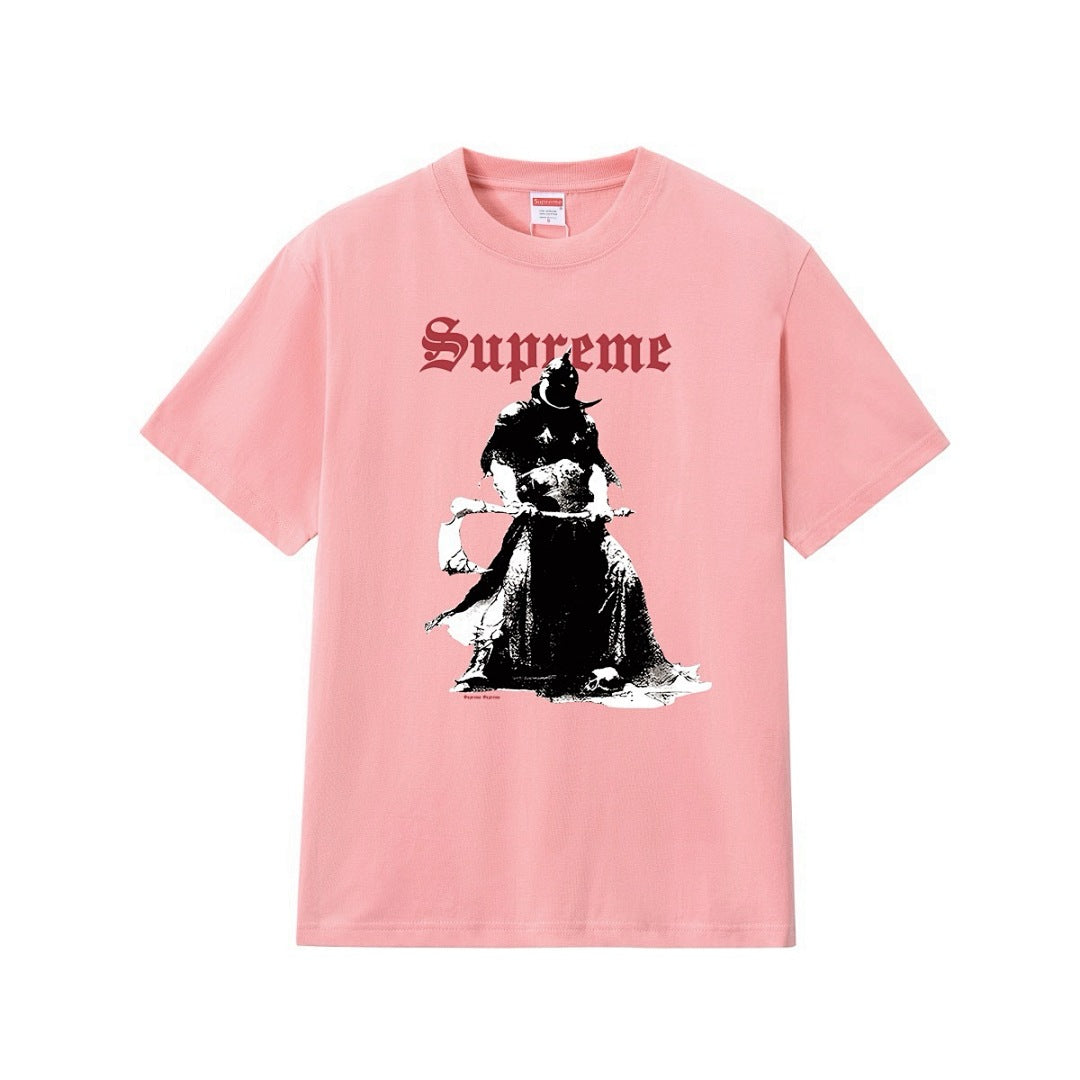 款号M188P40💰 美式Sup 联名款 FW24 Tee 怪兽印花图案圆领短袖T恤 宽松版型 采用260克精梳棉双纱 从面料到辅料全部三标齐全跟足ZP 进口松井公司浆料印花绝不开裂 整件做法 - view 8