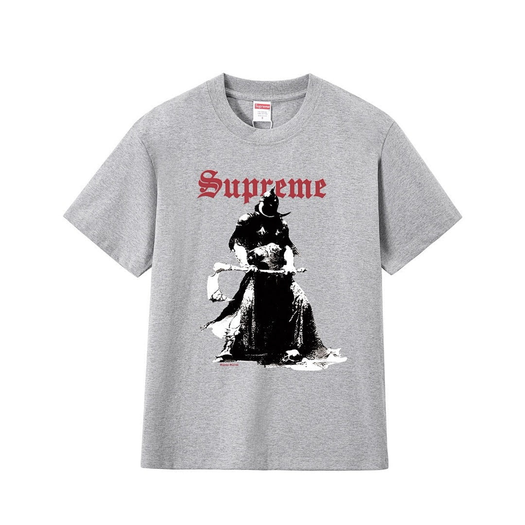 款号M188P40💰 美式Sup 联名款 FW24 Tee 怪兽印花图案圆领短袖T恤 宽松版型 采用260克精梳棉双纱 从面料到辅料全部三标齐全跟足ZP 进口松井公司浆料印花绝不开裂 整件做法 - view 10