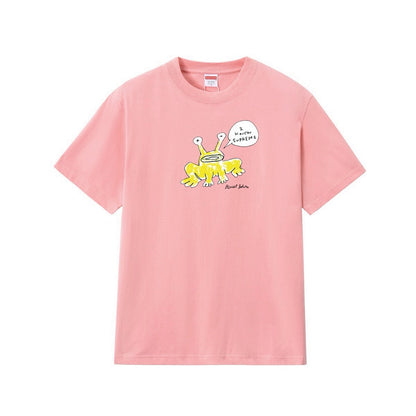 款号M189P40💰 Sup Daniel Johnston Frog Tee 联名款 外星蛙圆领卡通短袖T恤 宽松版型 采用260克精梳棉双纱 从面料到辅料全部三标齐全跟足ZP 进口松井公司浆 - view 10