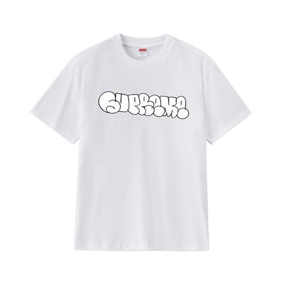 款号193P40💰 25SS HOMERUN 联名宽松纯棉T恤上衣短袖男女同款潮夏装休闲 宽松版型 采用260克精梳棉双纱 从面料到辅料全部三标齐全跟足ZP 进口松井公司浆料印花绝不开裂 整件 - view 8