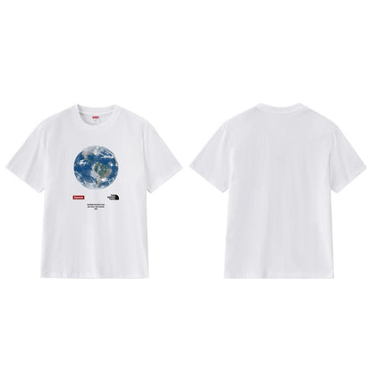 款号M194P40💰 20SS One World Tee同一个地球慈善印花短袖T恤纯棉男女款半袖tee 宽松版型 采用260克精梳棉双纱 从面料到辅料全部三标齐全跟足ZP 进口松井公司浆料印花绝 - view 8