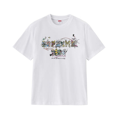 款号M198P40💰 Sup SS24夏季T恤系列WEEK19 卡通logo字母印花纯棉圆领短袖体恤 宽松版型 采用260克精梳棉双纱 从面料到辅料全部三标齐全跟足ZP 进口松井公司浆料印花绝不开 - view 11