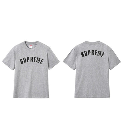 款号M200P40💰 Sup 爆裂 龟裂纹字母LOGO短袖 男女款休闲宽松T恤潮 宽松版型 采用260克精梳棉双纱 从面料到辅料全部三标齐全跟足ZP 进口松井公司浆料印花绝不开裂 整件做法采用 - view 6
