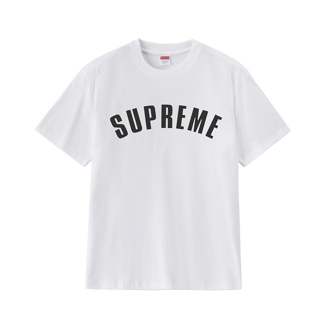 款号M200P40💰 Sup 爆裂 龟裂纹字母LOGO短袖 男女款休闲宽松T恤潮 宽松版型 采用260克精梳棉双纱 从面料到辅料全部三标齐全跟足ZP 进口松井公司浆料印花绝不开裂 整件做法采用 - view 10